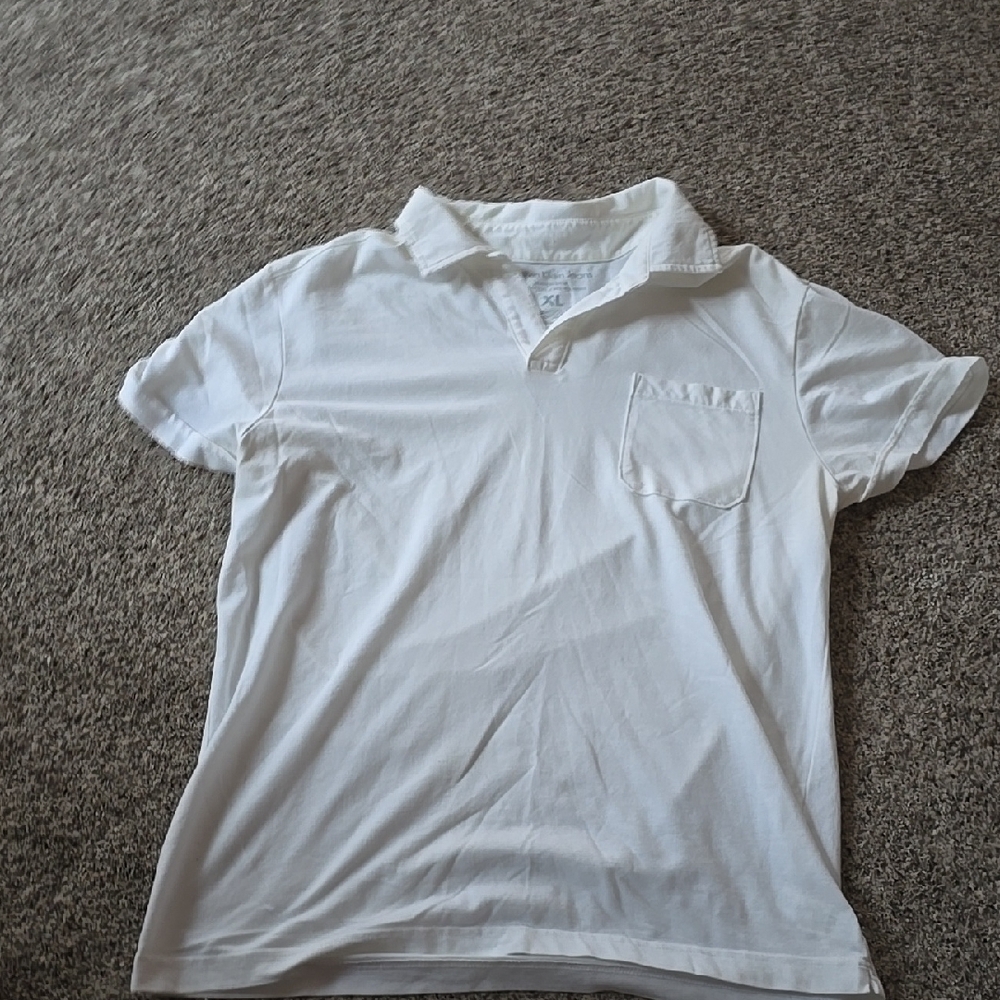 Classic White Polo Shirt